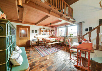 Wohzimmer bayrischer Stil