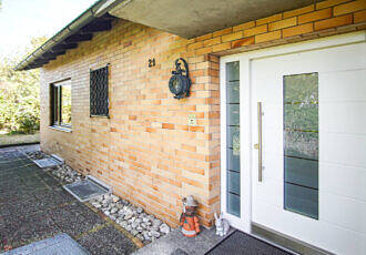 Hausansicht - Haustür